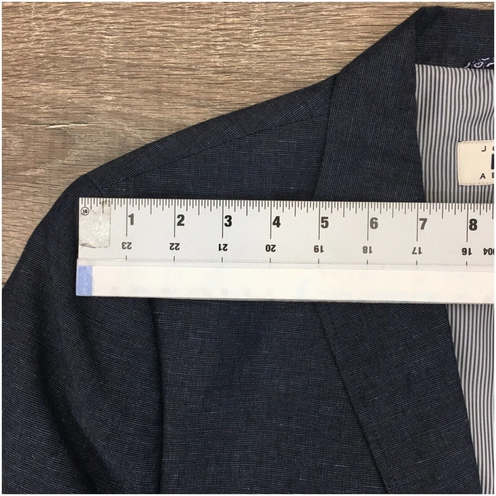 JOSEPH ABBOUD Mens Blazer Sport Coat Casual Jacket Size L 42R Cotton Linen Suit‎